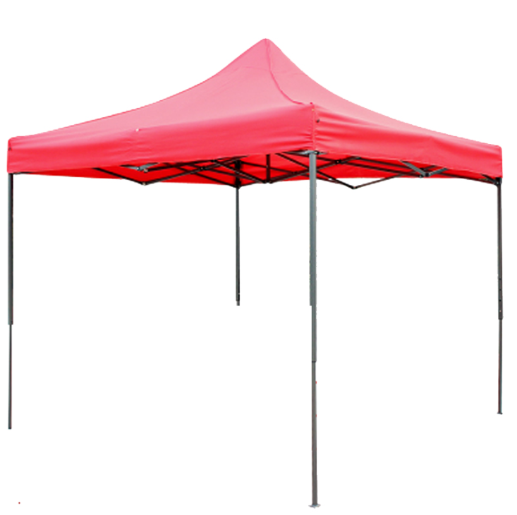 SMTE - 3mx3m Waterproof Tent Shade Pop Up Garden Tent Gazebo Canopy Outdoor - Red