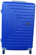 SMTE - 1 Piece Mooistar 20 inch Travel Luggage Suitcase Bag - Blue