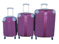 SMTE - 3Piece Travel 28Inch Luggage Suitcase Bag SetStylisPurple