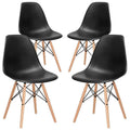 SMTE - Pack of 4 Modern Dining Chairs