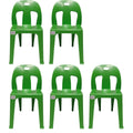 SMTE - Party Plastic Chair Set of 4Green