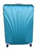 SMTE - Blue Star 1 Piece Hard Outer Shell Luggage 20" - Dark Green