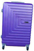 SMTE - 1 Piece Mooistar 20 inch Travel Luggage Suitcase Bag - Purple