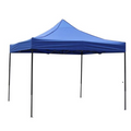 SMTE - 3mx3m Waterproof Tent Shade Pop Up Garden Tent Gazebo Canopy Outdoor - Blue