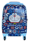 SMTE - Kiddies Cartoon Hand Luggage Kids School Bag Suitcase for Children - BLUE DODOEMON