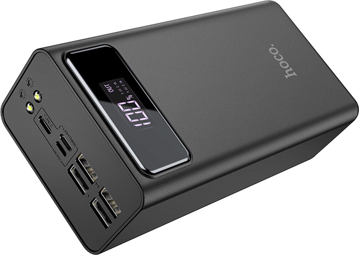 SMTE - Hoco J65B 50 000mAh Power Bank - Black