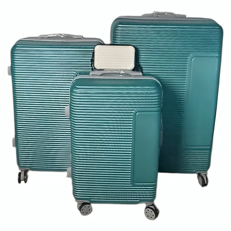 SMTE - Galaxy G 4Piece Hard Shell Luggage SetTeal Green