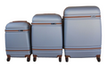 SMTE - 3 Piece Travel 27 Inch Luggage Suitcase Bag SetStylishSilver