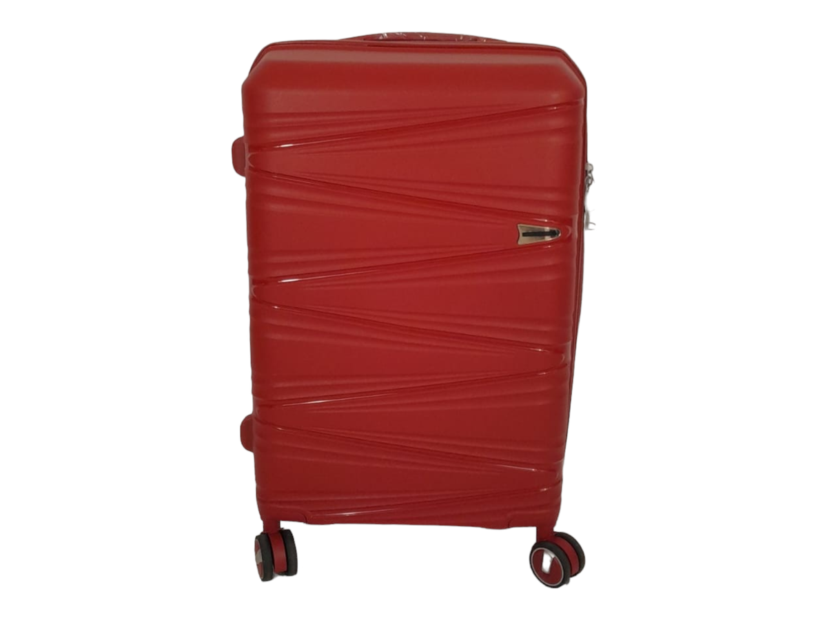 SMTE -  Acesa Hard Shell Elite UBN Suitcase 1 Piece - Red - 75 cm