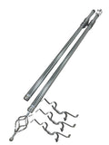 SMTE - Expandable Curtain Double Rod with Twisted Cage Finial - 4m