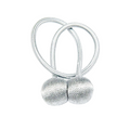 SMTE - Magnetic 2pc Curtain Tieback - Ball - Silver