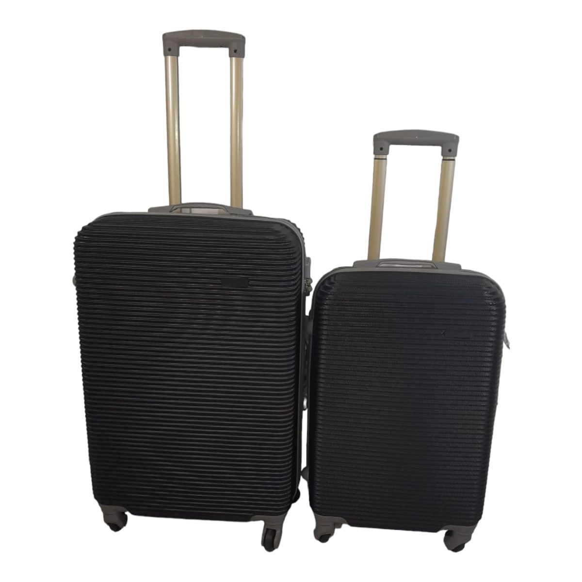 SMTE -  Hard Outer Shell Luggage2 PieceBlack
