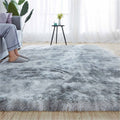 SMTE - Soft Grey Fluffy Rug