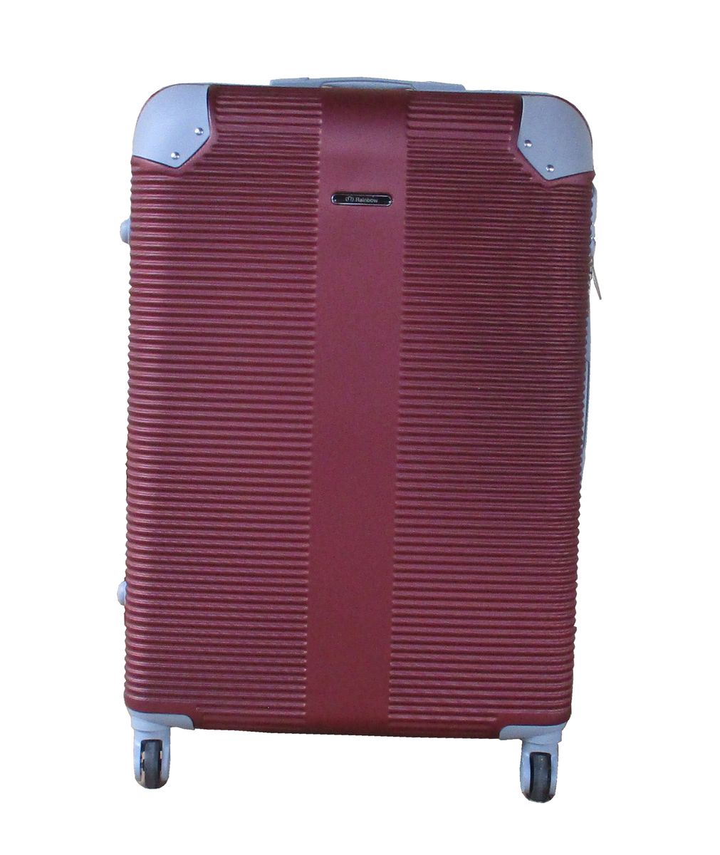 SMTE - 1 Piece Hard Outer Shell Luggage - 27" - Maroon