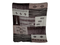 SMTE - Double Size IYWA Blanket - One-Ply - Warm and Comfy - Purple- 1.5kg - W1
