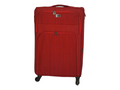 SMTE - Trolley 1-Piece Travel Luggage Spinner - Fabric - Red