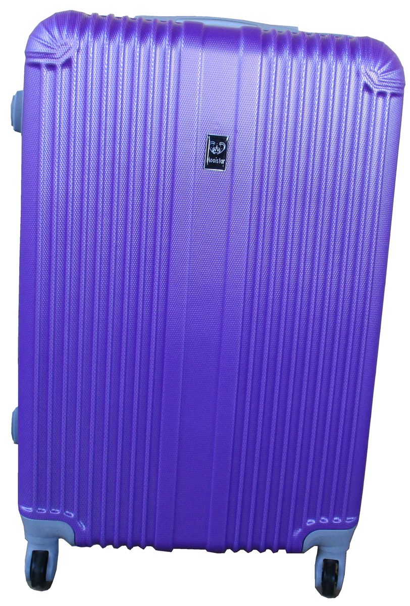 SMTE - 1 Piece Mooistar 27 inch Travel Luggage Suitcase Bag - Purple