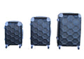 SMTE - 3 Piece Luggage Set - Black