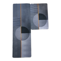 SMTE - Quality Non Slip Super Absorbent Ruber Mat Kitchen Mat Bath Rugs 2 Pieces - RM2P06