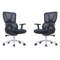 SMTE - Set of 2 High Back Mesh Office ChairsB2308