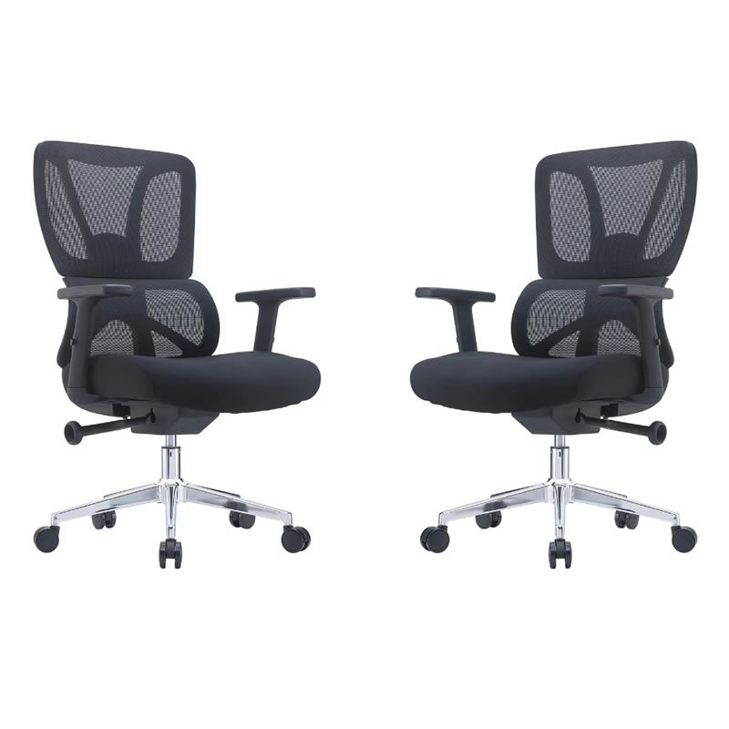 SMTE - Set of 2 High Back Mesh Office ChairsB2308