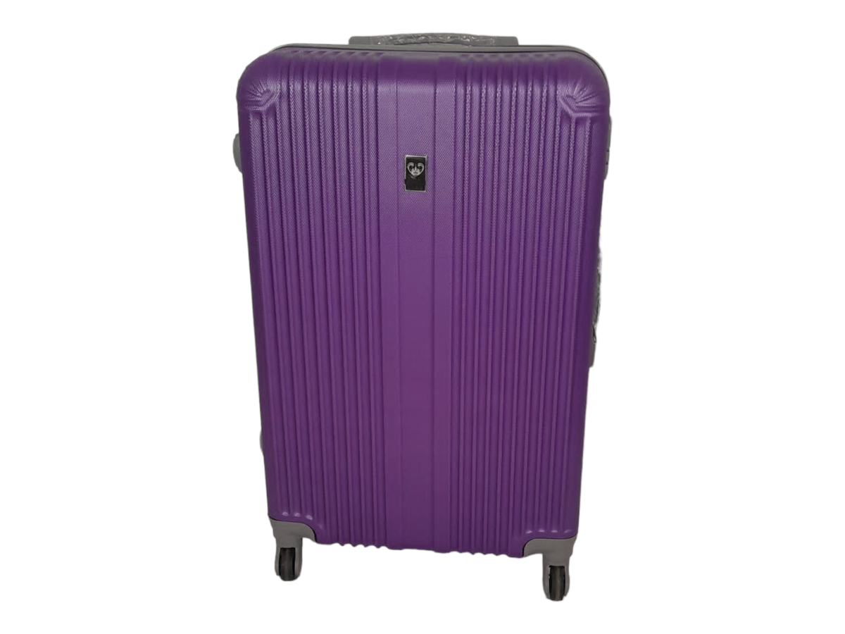 SMTE - Quad Wheel Quality Travel Ware 1 Piece - ALIN- Purple - 75 cm