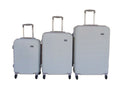 SMTE - 3Piece Travel Luggage Suitcase Bag SetStylish, and ConvenientCream White