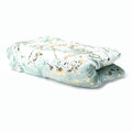 SMTE - FLEECEX Metallic Marble Plush Fleece Blanket & Throw180 x 200 cmAqua