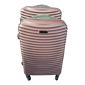 SMTE -  Quality 2 Piece Hard Outer Shell Travel Luggage BT-Type Suitcase Set - Rose Gold