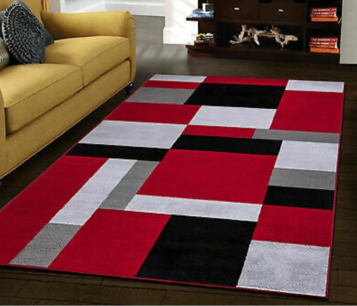 SMTE - Dream World 230cmx160cm Authentic 3D Design Rug Printed - Red