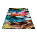 SMTE - 200cm by 150cmModern 3D Geometric Design Area Rug FR1 With  keyring