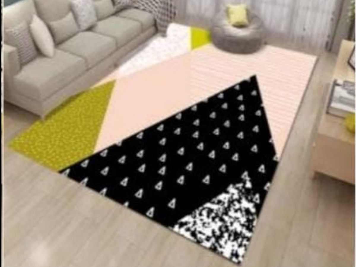 SMTE - 200cm by 150cm - Modern 3D Geometric Design Area (A47.)x Rug