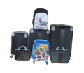 SMTE - 5Piece ABS Hard Shell Luggage Set with Avengers Kids Trolley