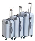 SMTE - Le Emporer3 Piece Luggage SetLight Weight SuitcaseSnow White