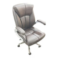 SMTE -  Leather office chairBrown