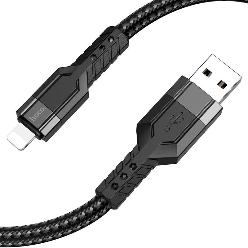 SMTE - Hoco Fast Charging USB to iPhone (Lightning) Cable 3Amp -U110