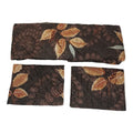 SMTE - Microfiber Duvet Cover Set3 PieceBrown