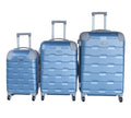 SMTE - 3Piece Travel 27Inch Luggage Suitcase Bag SetStylishBlue