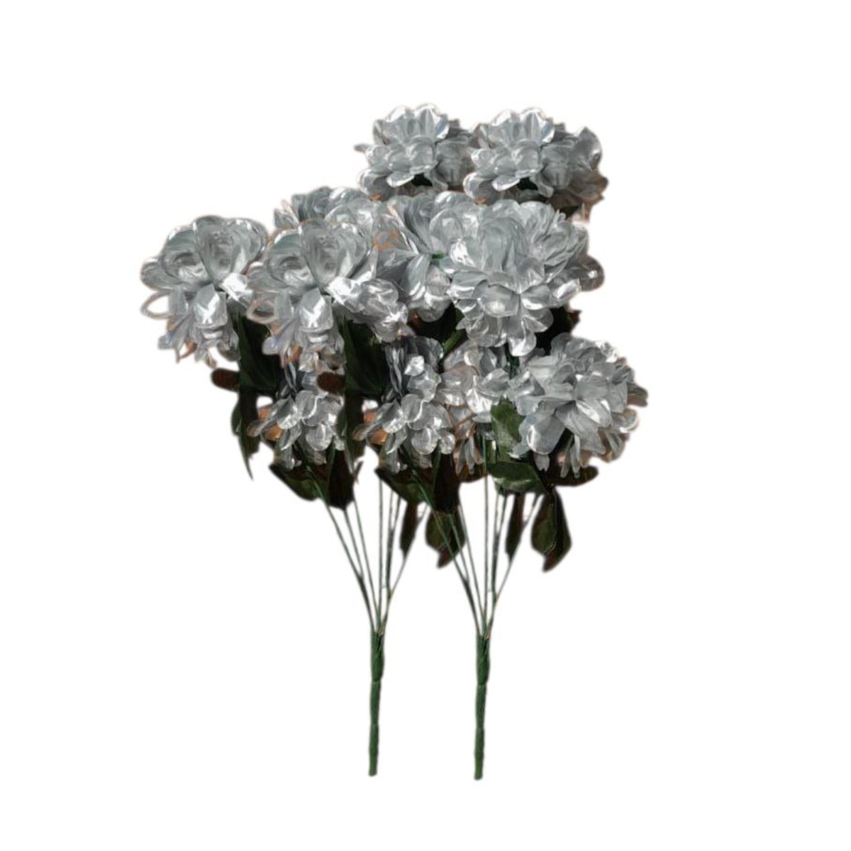 SMTE - Artificial Peony BouquetSilver GreySet of 2