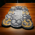 SMTE - 200cm by 150cm modern 3D Geometric Design Area B27