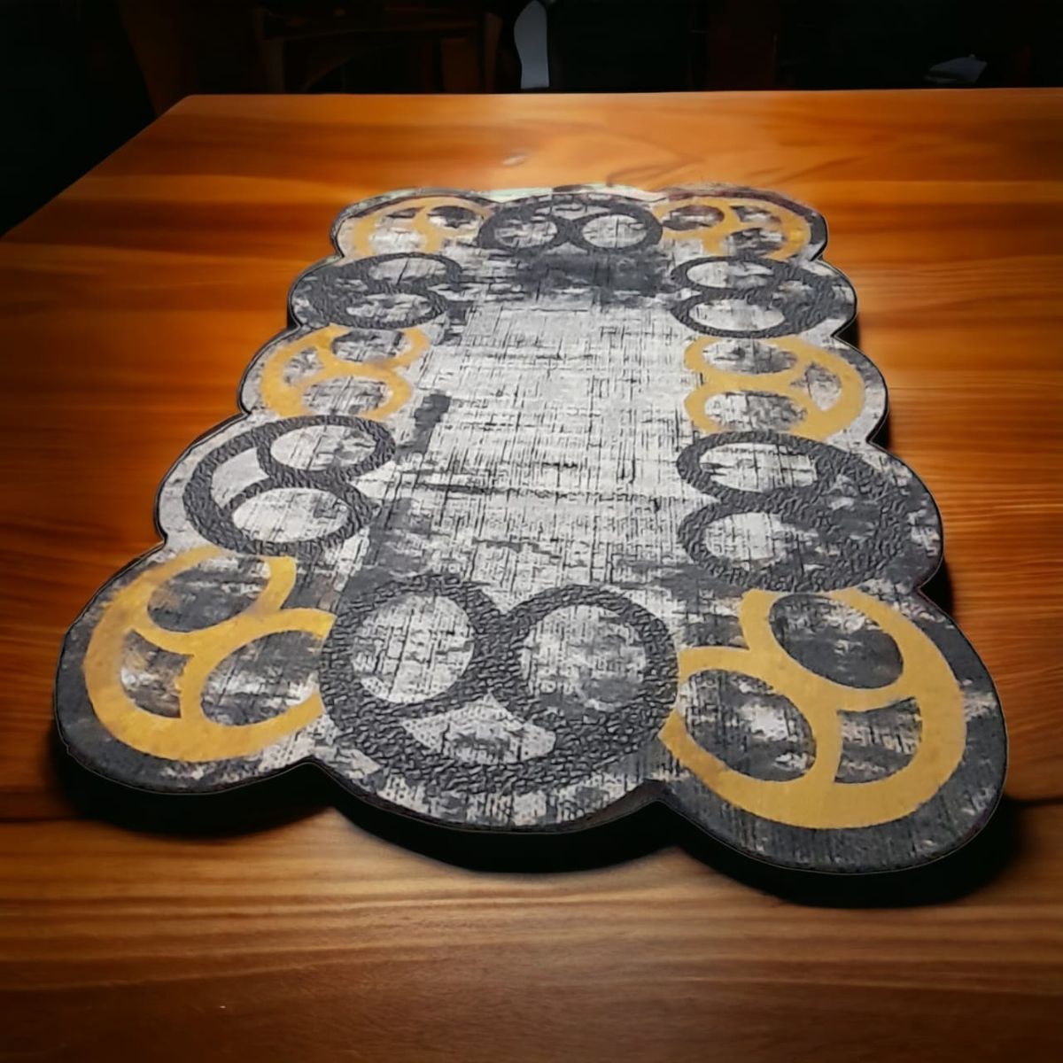 SMTE - 200cm by 150cm modern 3D Geometric Design Area B27