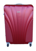 SMTE - Blue Star 1 Piece Hard Outer Shell Luggage 28" - Red
