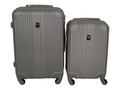 SMTE - Quad Wheel Quality Travel Ware 2 Piece - ALIN - Grey