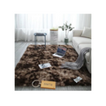 SMTE - New Premium Fluffy Carpet/Rug & Complementary Tieback and KeyringCoffee Mix