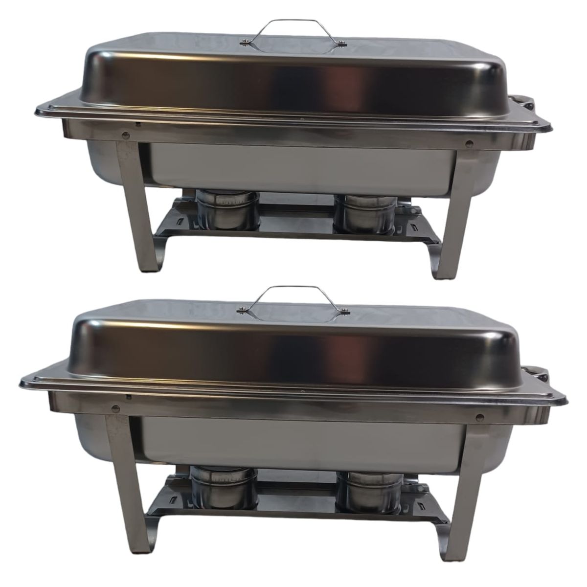 SMTE - DisanoStainless Steel Single tray Chafing Dish11 liter Set of 2