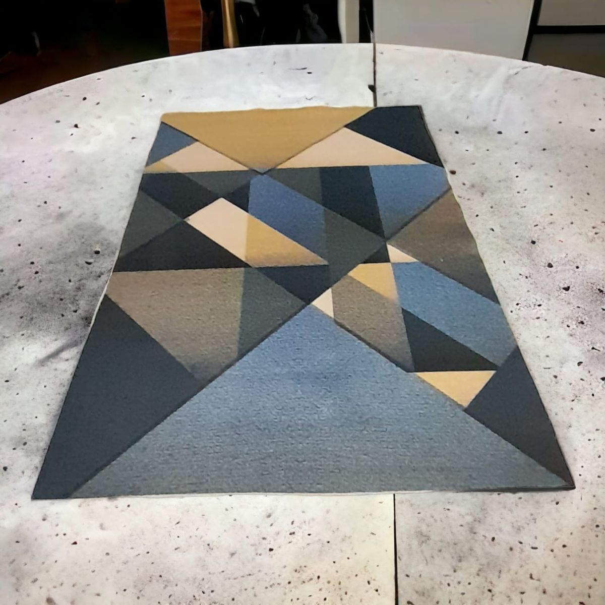 SMTE - 200cm x 150cmModern 3D Geometric DesignCarpet/RugA7