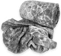 SMTE - Acesa Premium Quality Fleece Blanket 210x180cm For Winter - Light Grey