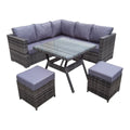 SMTE - Contour Patio SetBrown