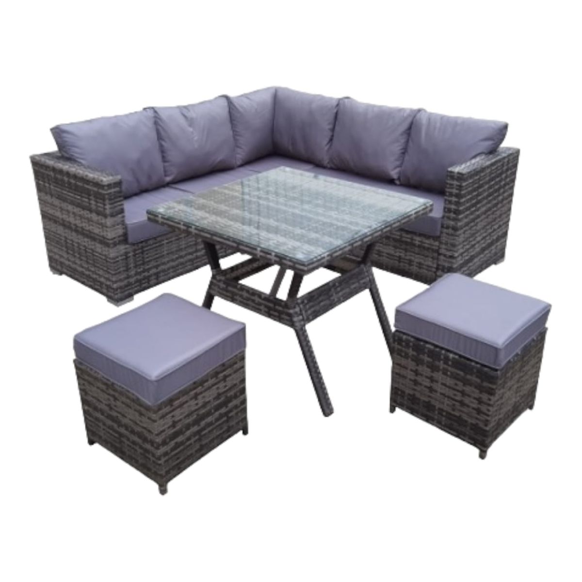 SMTE - Contour Patio SetBrown
