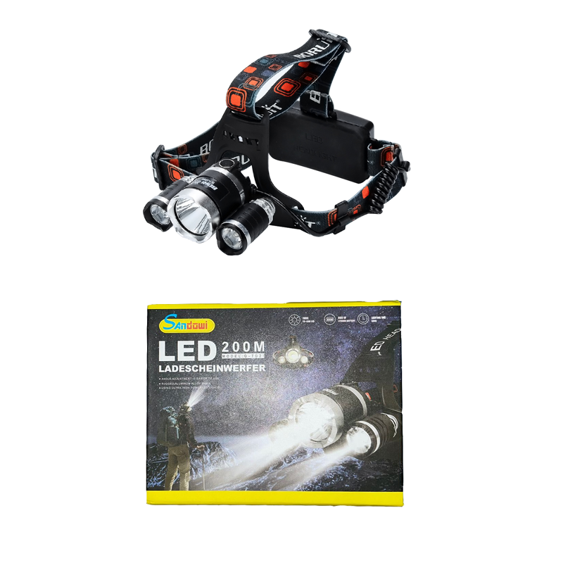 SMTE - Andowl LED High-Powered Rechargeable Headlamp GG-TD21